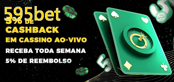 Promoções do cassino ao Vivo 595bet